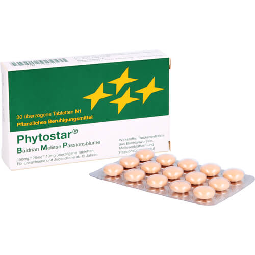 PHYTOSTAR Baldrian Melisse Passionsb.150/125/110mg PHYTOSTAR Baldrian Melisse Passionsb.150/125/110mg