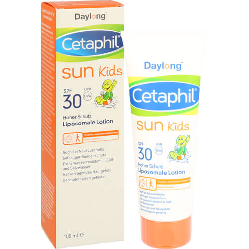 CETAPHIL Sun Daylong Kids SPF 30 liposomale Lotion CETAPHIL Sun Daylong Kids SPF 30 liposomale Lotion