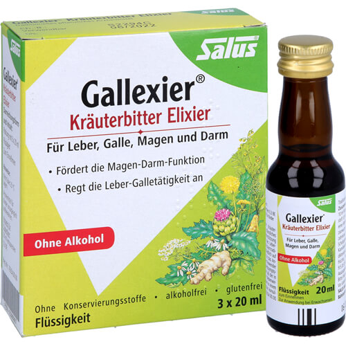GALLEXIER Kräuterbitter Elixier Salus Flü.z.E. GALLEXIER Kräuterbitter Elixier Salus Flü.z.E.