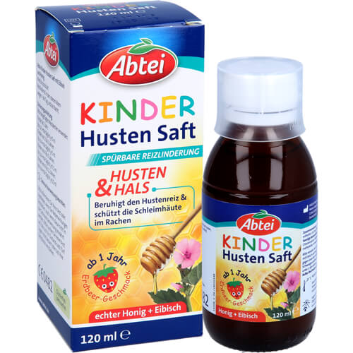 ABTEI Kinder Husten Saft Eibisch und Honig ABTEI Kinder Husten Saft Eibisch und Honig