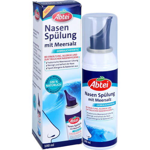 ABTEI Nasenspülung mit Meersalz Spray ABTEI Nasenspülung mit Meersalz Spray