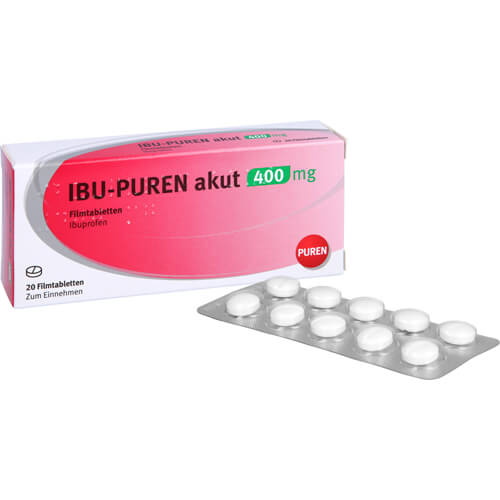 IBU-PUREN akut 400 mg Filmtabletten IBU-PUREN akut 400 mg Filmtabletten