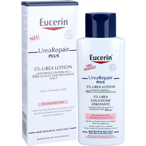 EUCERIN UreaRepair PLUS Lotion 5% mit Duft EUCERIN UreaRepair PLUS Lotion 5% mit Duft