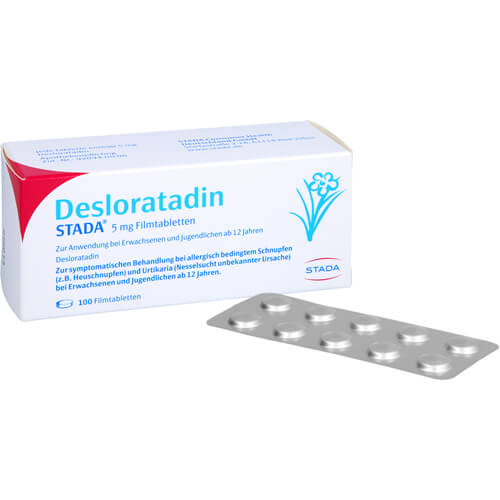 DESLORATADIN STADA 5 mg Filmtabletten DESLORATADIN STADA 5 mg Filmtabletten