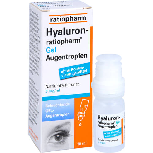 HYALURON-RATIOPHARM Gel Augentropfen HYALURON-RATIOPHARM Gel Augentropfen