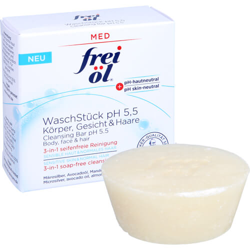 FREI ÖL WaschStück pH 5,5 Körper Gesicht Haare FREI ÖL WaschStück pH 5,5 Körper Gesicht Haare