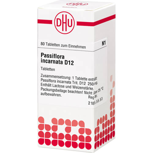 PASSIFLORA INCARNATA D 12 Tabletten PASSIFLORA INCARNATA D 12 Tabletten
