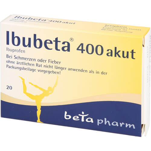 IBUBETA 400 akut Filmtabletten IBUBETA 400 akut Filmtabletten