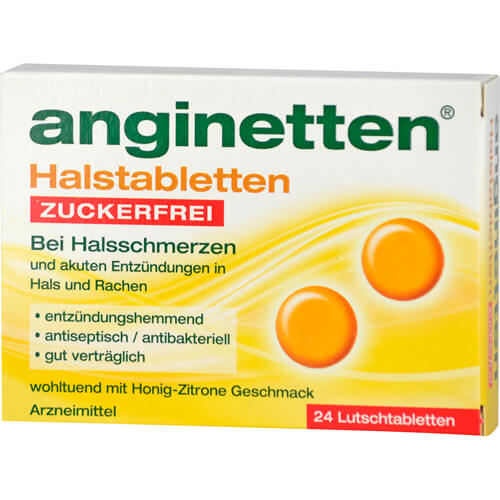 ANGINETTEN Halstabletten zuckerfrei ANGINETTEN Halstabletten zuckerfrei