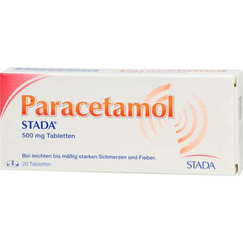 PARACETAMOL STADA 500 mg Tabletten PARACETAMOL STADA 500 mg Tabletten