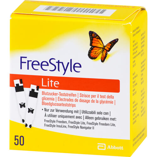 FREESTYLE Lite Teststreifen ohne Codieren FREESTYLE Lite Teststreifen ohne Codieren