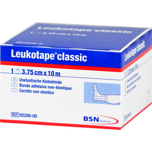LEUKOTAPE Classic 3,75 cmx10 m weiß LEUKOTAPE Classic 3,75 cmx10 m weiß
