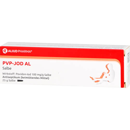 PVP-Jod AL Salbe bei Wunddesinfektion (Antiseptikum) PVP-Jod AL Salbe bei Wunddesinfektion (Antiseptikum)