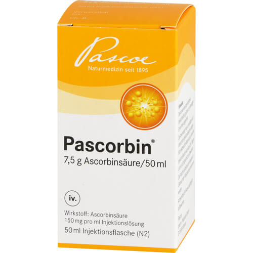 PASCORBIN Injektionslösung Injektionsflasche PASCORBIN Injektionslösung Injektionsflasche