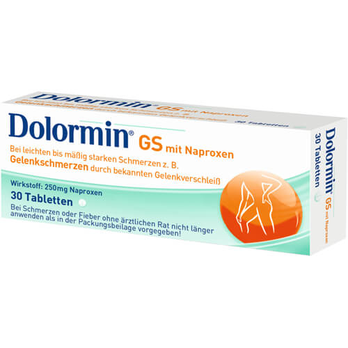 DOLORMIN GS mit Naproxen Tabletten DOLORMIN GS mit Naproxen Tabletten