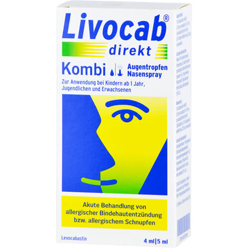 Livocab®direkt Nasenspray/Augentropfen Kombi Livocab®direkt Nasenspray/Augentropfen Kombi