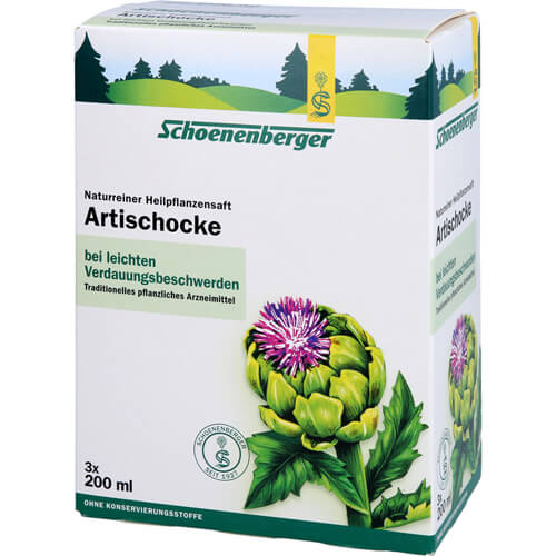 ARTISCHOCKENSAFT Schoenenberger ARTISCHOCKENSAFT Schoenenberger