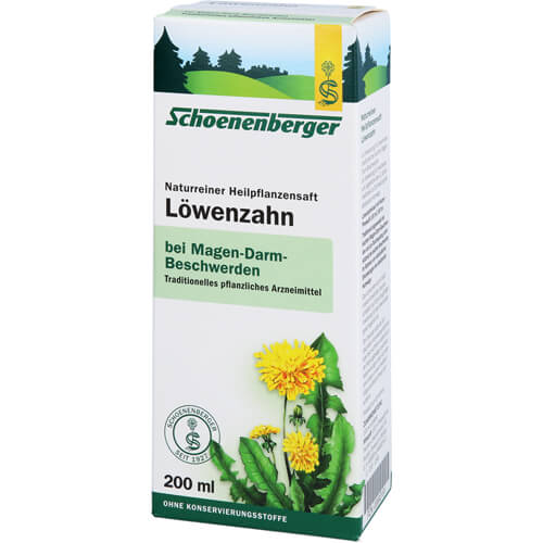 LÖWENZAHN SAFT Schoenenberger LÖWENZAHN SAFT Schoenenberger
