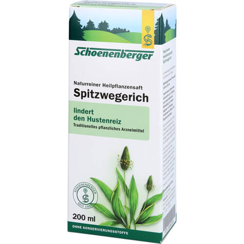 SPITZWEGERICHSAFT Schoenenberger SPITZWEGERICHSAFT Schoenenberger