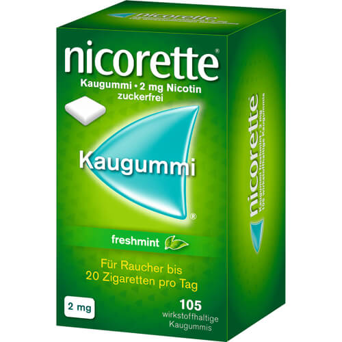NICORETTE Kaugummi 2 mg freshmint NICORETTE Kaugummi 2 mg freshmint