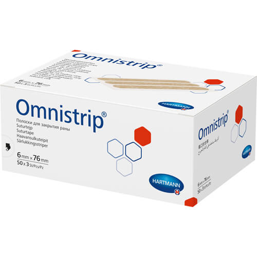 OMNISTRIP Wundnahtstreifen 6x76 mm OMNISTRIP Wundnahtstreifen 6x76 mm