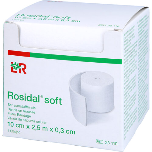 ROSIDAL Soft Binde 10x0,3 cmx2,5 m ROSIDAL Soft Binde 10x0,3 cmx2,5 m