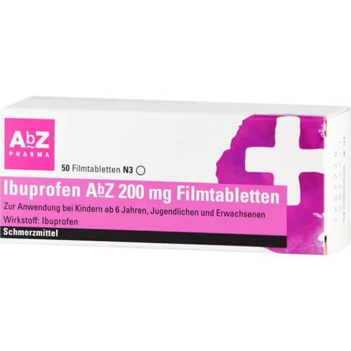 IBUPROFEN AbZ 200 mg Filmtabletten IBUPROFEN AbZ 200 mg Filmtabletten