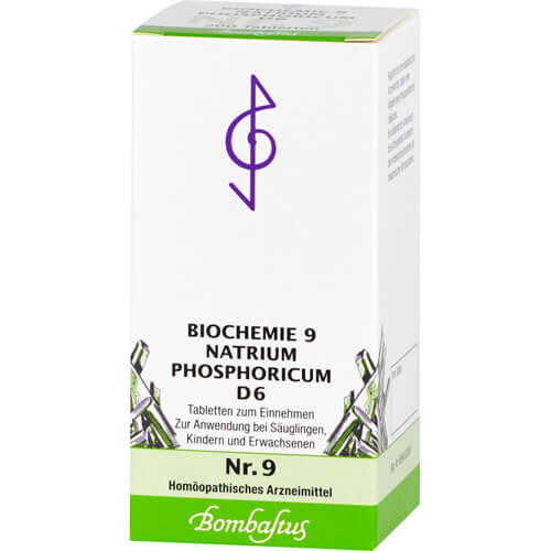 BIOCHEMIE 9 Natrium phosphoricum D 6 Tabletten BIOCHEMIE 9 Natrium phosphoricum D 6 Tabletten