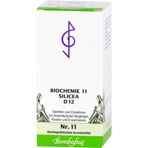 BIOCHEMIE 11 Silicea D 12 Tabletten BIOCHEMIE 11 Silicea D 12 Tabletten