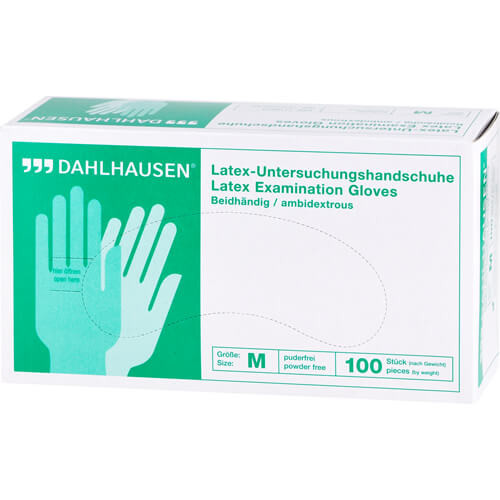 HANDSCHUHE Latex ungepudert Gr.M HANDSCHUHE Latex ungepudert Gr.M