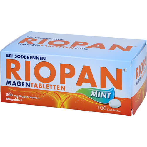 RIOPAN Magen Tabletten Mint 800 mg Kautabletten RIOPAN Magen Tabletten Mint 800 mg Kautabletten