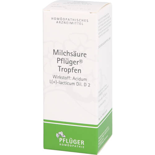 MILCHSÄURE Pflüger Tropfen MILCHSÄURE Pflüger Tropfen