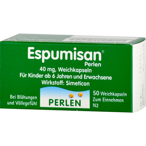 ESPUMISAN Perlen 40 mg Weichkapseln ESPUMISAN Perlen 40 mg Weichkapseln