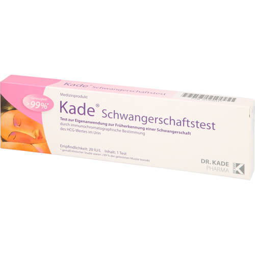 KADE Schwangerschaftstest KADE Schwangerschaftstest