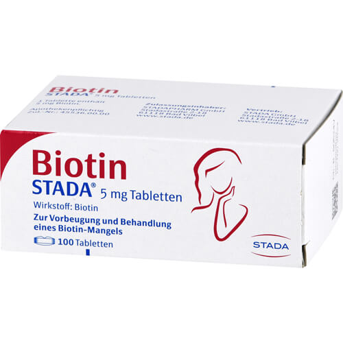 BIOTIN STADA 5 mg Tabletten BIOTIN STADA 5 mg Tabletten