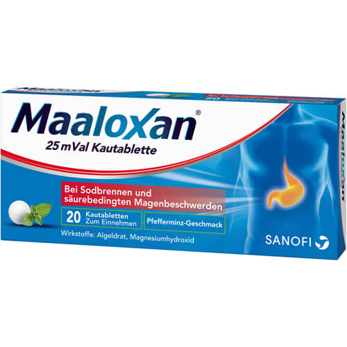 MAALOXAN 25 mVal Kautabletten MAALOXAN 25 mVal Kautabletten