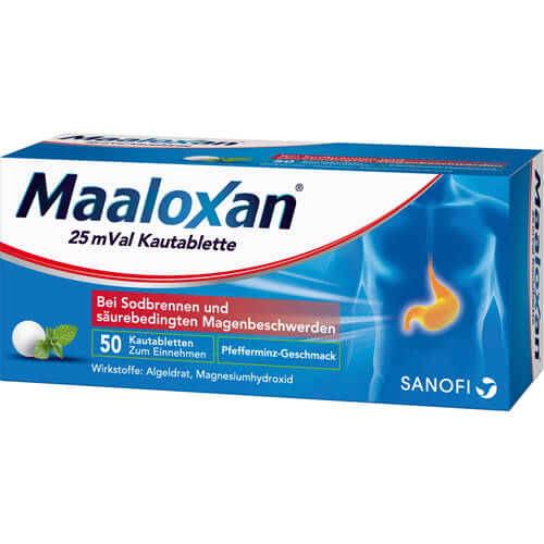 MAALOXAN 25 mVal Kautabletten MAALOXAN 25 mVal Kautabletten