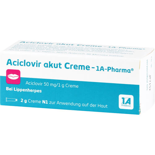 ACICLOVIR akut Creme-1A Pharma ACICLOVIR akut Creme-1A Pharma