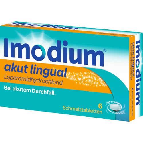IMODIUM akut lingual Schmelztabletten IMODIUM akut lingual Schmelztabletten