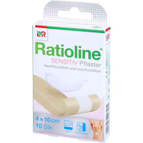 RATIOLINE sensitive Wundschnellverband 4 cmx1 m RATIOLINE sensitive Wundschnellverband 4 cmx1 m