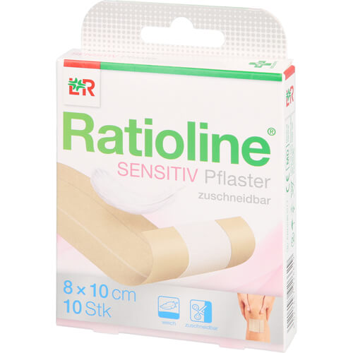 RATIOLINE sensitive Wundschnellverband 8 cmx1 m RATIOLINE sensitive Wundschnellverband 8 cmx1 m