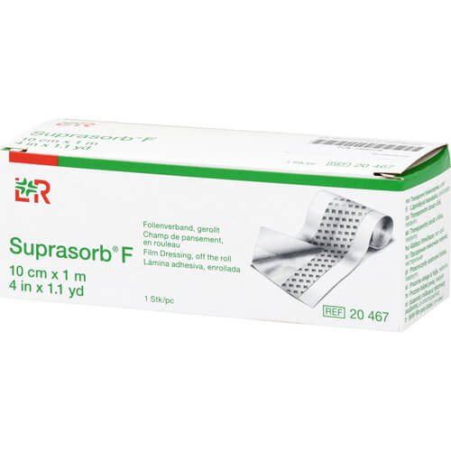 SUPRASORB F Folien-Wundverb.10 cmx1 m unste.Rolle SUPRASORB F Folien-Wundverb.10 cmx1 m unste.Rolle