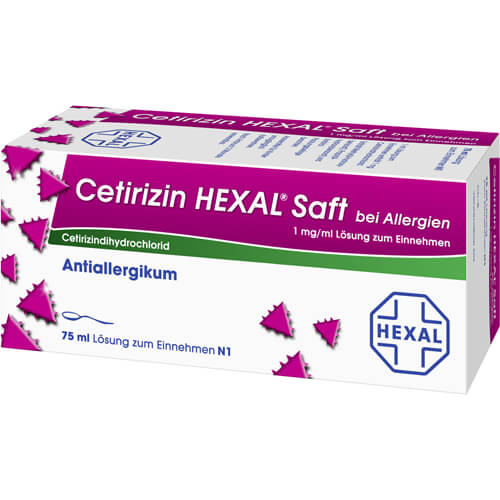 CETIRIZIN HEXAL Saft bei Allergien CETIRIZIN HEXAL Saft bei Allergien