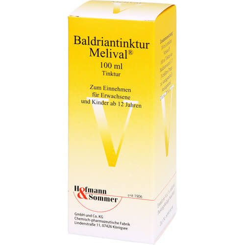 BALDRIANTINKTUR Melival BALDRIANTINKTUR Melival