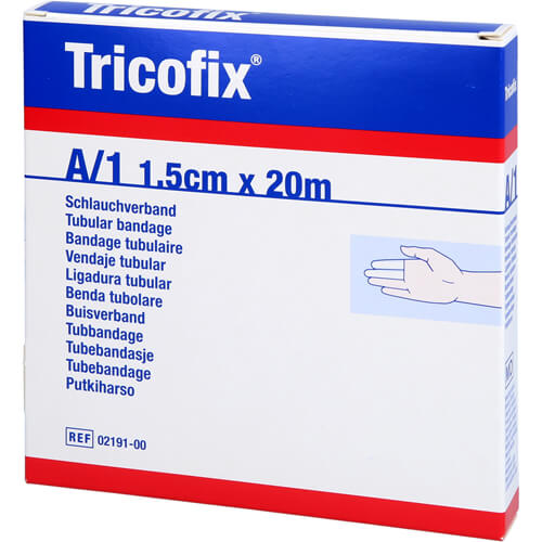 TRICOFIX Schlauchverband Gr.A 1,5 cmx20 m TRICOFIX Schlauchverband Gr.A 1,5 cmx20 m