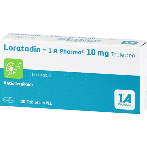 LORATADIN-1A Pharma Tabletten LORATADIN-1A Pharma Tabletten