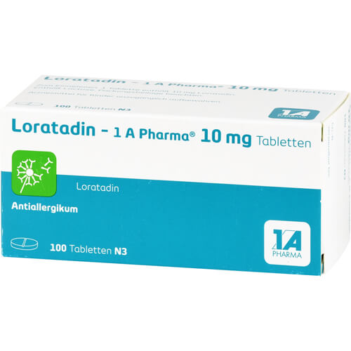 LORATADIN-1A Pharma Tabletten LORATADIN-1A Pharma Tabletten