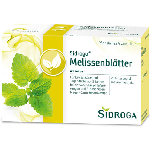 SIDROGA Melissenblätter Tee Filterbeutel SIDROGA Melissenblätter Tee Filterbeutel