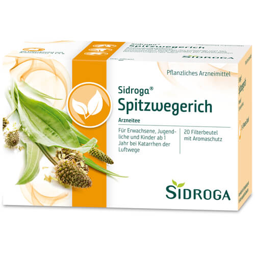 SIDROGA Spitzwegerich Tee Filterbeutel SIDROGA Spitzwegerich Tee Filterbeutel