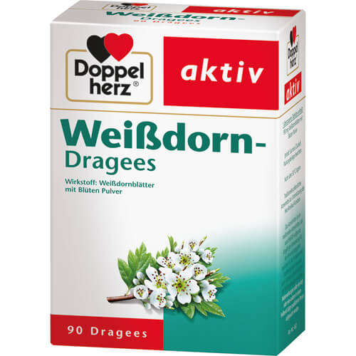 DOPPELHERZ Weißdorn Dragees DOPPELHERZ Weißdorn Dragees